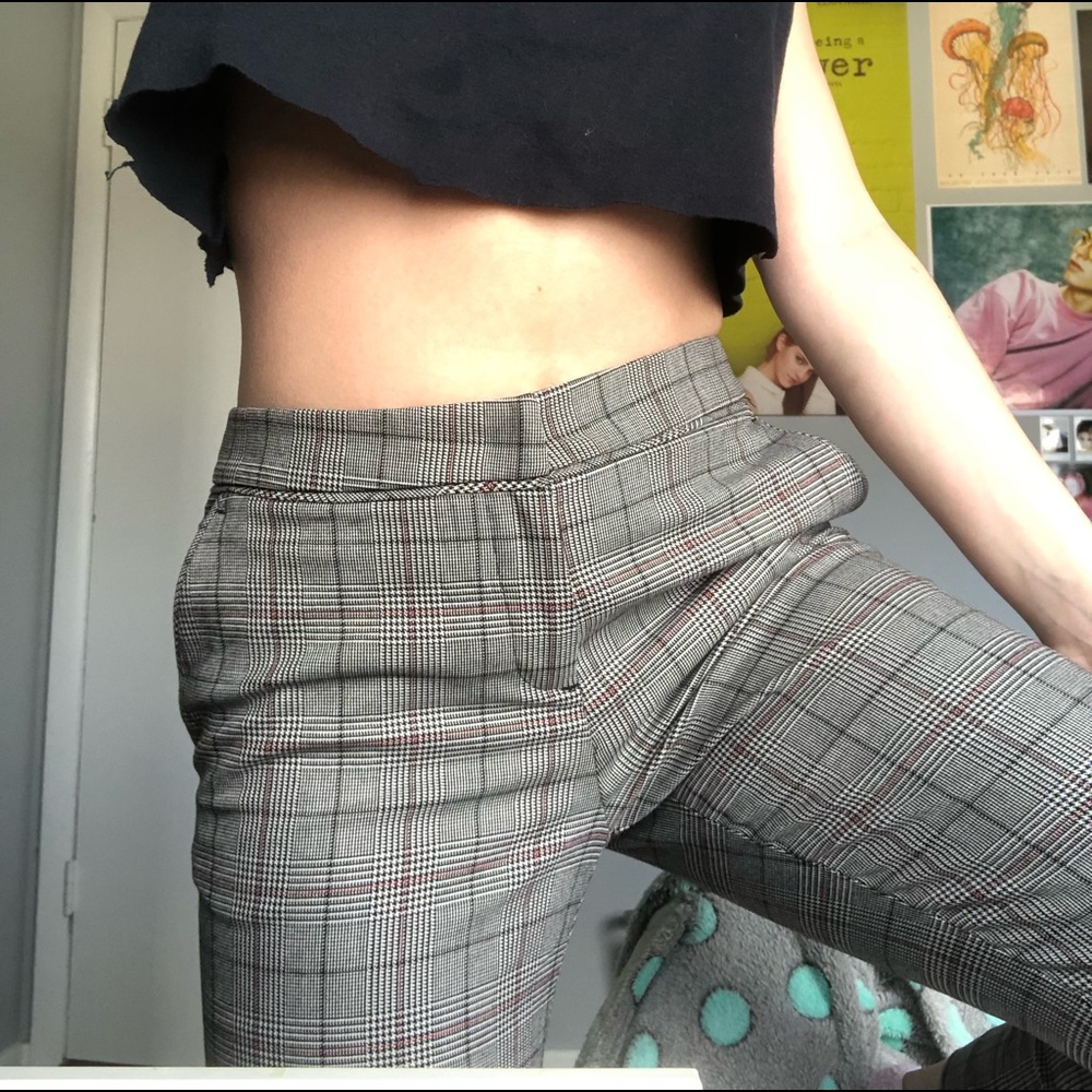 plaid pants